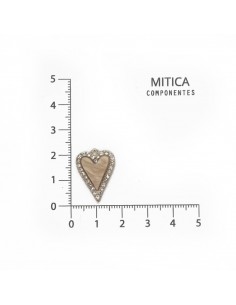 Dije strass corazón...