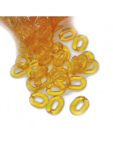 Eslabón de plástico naranja 337 [500 g]