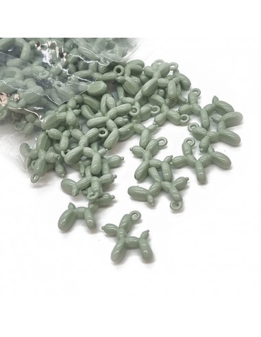 Dije esmaltado verde garden TD2302 [1 u]