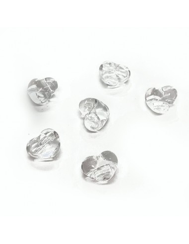 Corazón pasante plástico TD38172 [1 u]