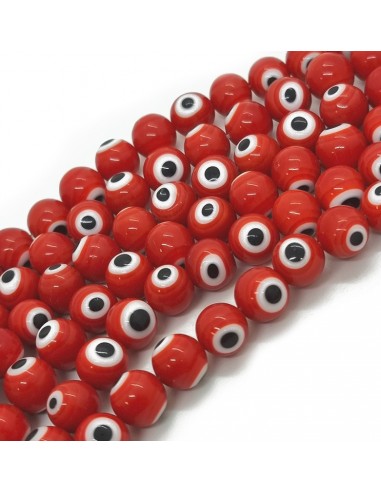 Ojo turco de vidrio redondo TD2451...