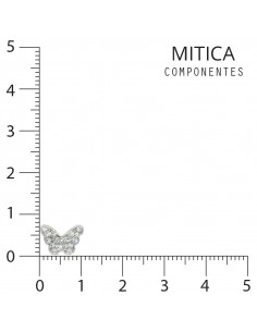Mariposa de Strass Níquel...