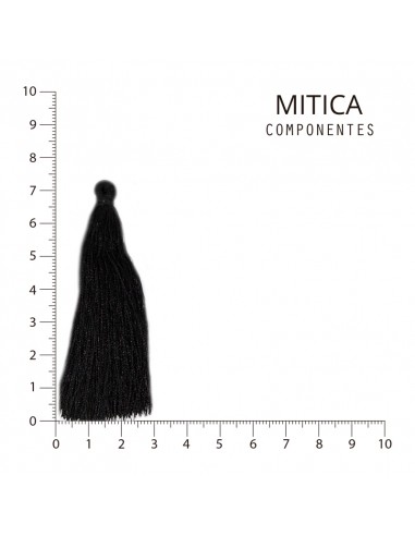 Fleco de Hilo Negro 7CM Art.6874-1...