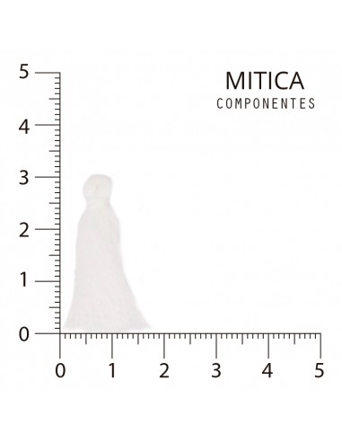 Fleco de Hilo Blanco 3CM Art.3004 [1U]