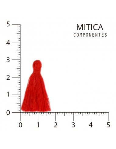 Fleco de Hilo Rojo 3CM Art.3004 [50U]