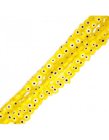 Flor de Vidrio Amarillo Art.TD2201 [1...