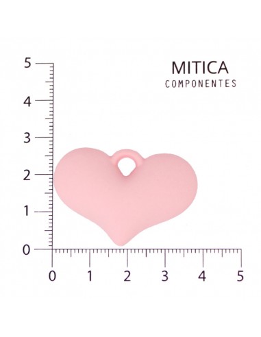 Corazón Engomado Rosa Art.A1239 [1u]
