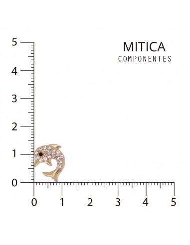 Delfín de Strass Dorado Art.A3570 [1...