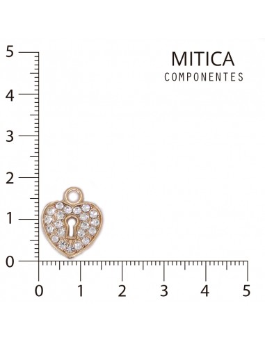 Corazón de Strass Dorado Art.A3554 [1...