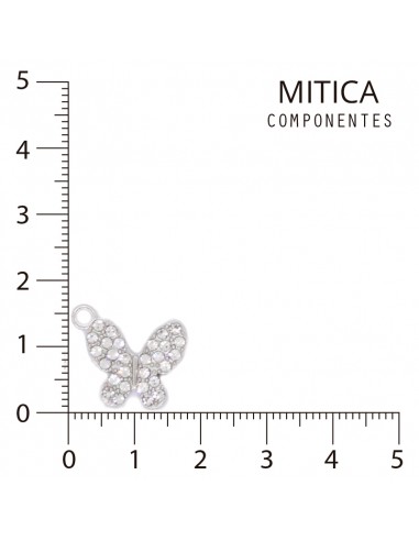 Mariposa de Strass Níquel Art.A3539...
