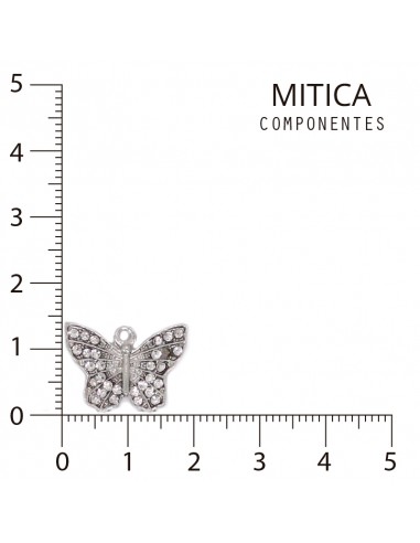 Mariposa de Strass Níquel Art. A3537...