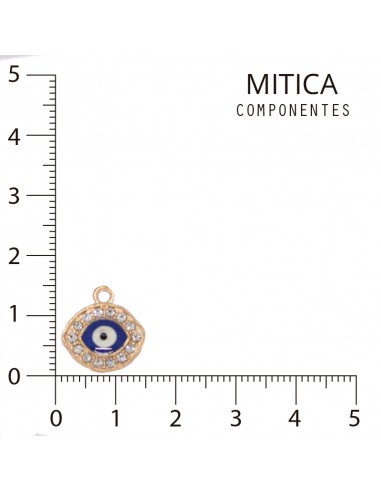 Ojo de Strass Dorado Art. A3632 [1 Unid]