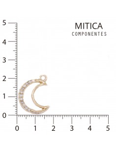 Luna de Strass Dorado...