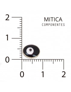 Dije Esmaltado Ojo Negro...