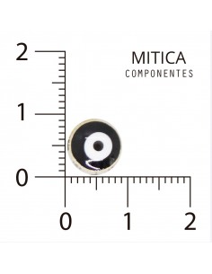Dije Esmaltado Ojo Negro...