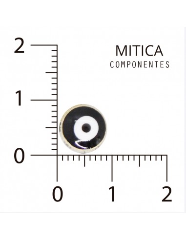 Dije Esmaltado Ojo Negro Art.A2981 [1 u]