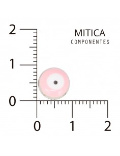 Dije Esmaltado Ojo Rosa...