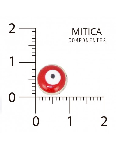 Dije Esmaltado Ojo Rojo Art.A2981 [1 u]