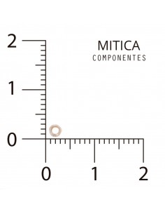 Aprieta Tanza 3mm Dorado...