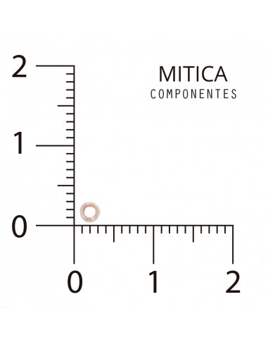 Aprieta Tanza 3mm Dorado Art.A1659...