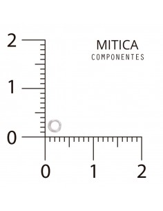 Aprieta Tanza 3mm Níquel...