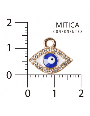 Ojo de Strass Dorado Art.A2010 [1 Unid]