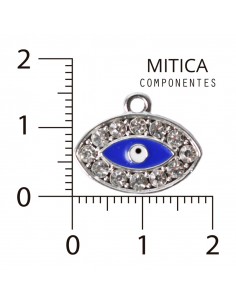 Ojo de Strass Níquel...