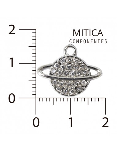 Dije de Strass Planeta Níquel...