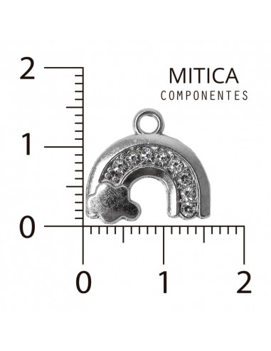 Dije de Strass Arcoíris Níquel...