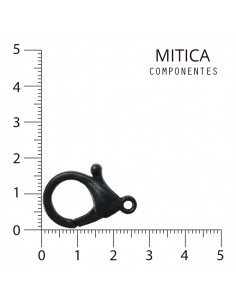 Mosquetón Plástico Negro...