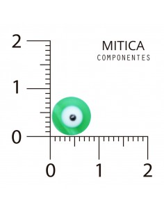 Ojo Turco Plástico Verde...