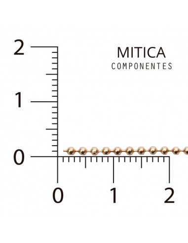 Cadena Hierro Dorado Art.D2034 [100m]
