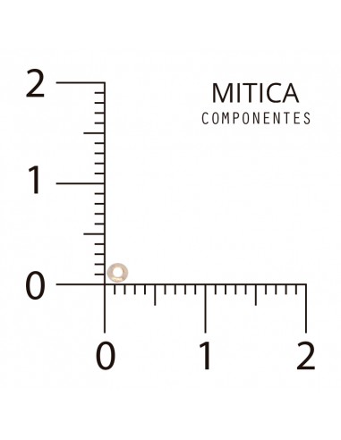 Aprieta Tanza 2mm Dorado A2456...