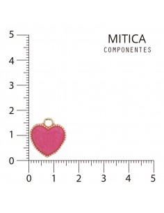 Dije esmaltado corazón...