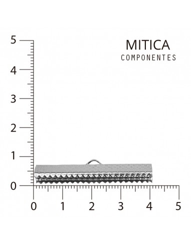 Piraña níquel 7568 - 4cm [500 pcs]