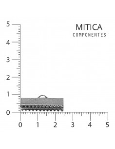 Piraña níquel 7568 - 2,5cm...