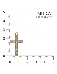 Cruz Strass Dorado...
