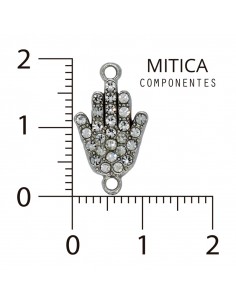 Mano de Strass Níquel...