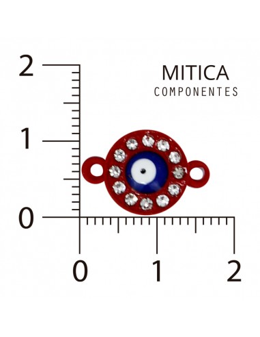 Ojo de Strass Rojo Art.H3128 [1 Unid]