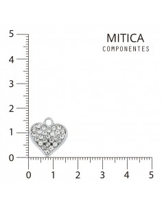 Corazón Strass Níquel...