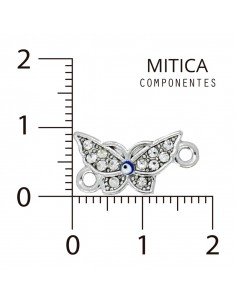 Mariposa de Strass Níquel...