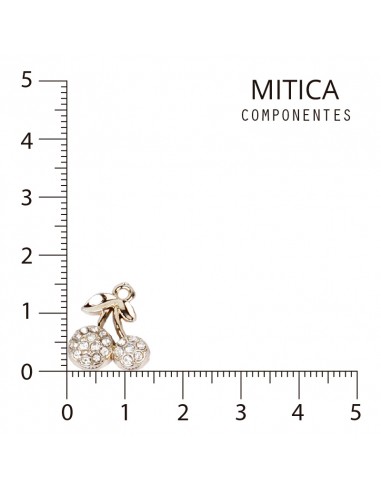 Cereza de Strass Dorado Art.J6872 [1...