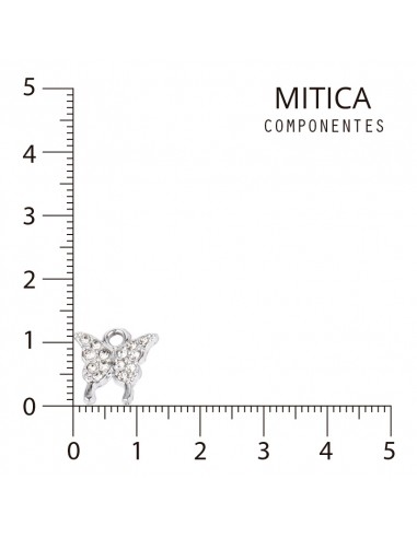 Mariposa de Strass Níquel Art.J6876...