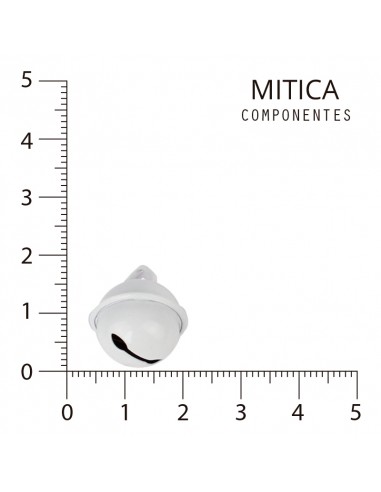 Cascabel de Metal Blanco Art.J5597...