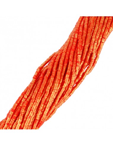 Fimo Perlado N°4 Naranja  [1 tira]