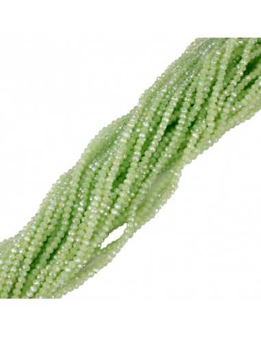 Roca Cristal 3MM Verde Tornasol [1tira ]