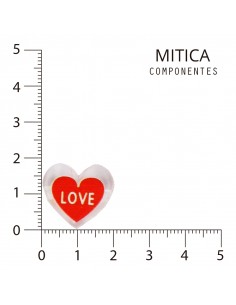 CCB Corazón Love Rojo...