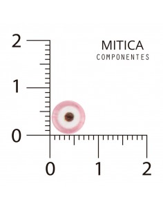 Ojo Turco Plástico Rosa 7mm...