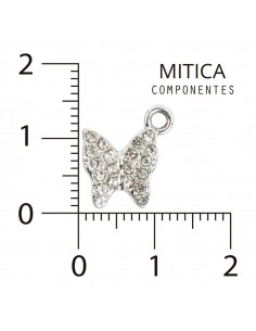 Mariposa de Strass Níquel...
