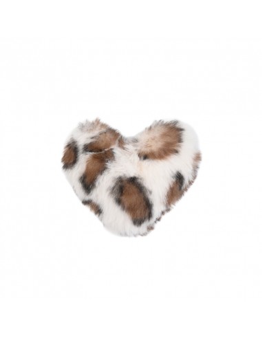 Peluche Llavero Corazón Print Blanco...